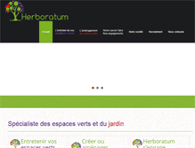 Tablet Screenshot of herboratum.com